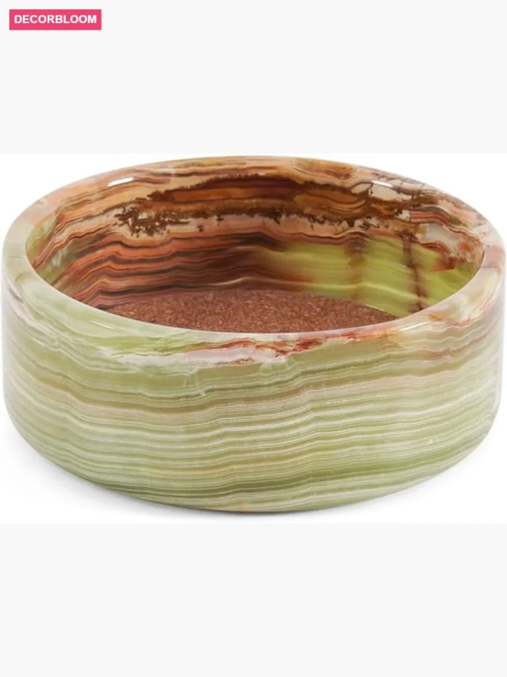 Natural Marble Wine Coaster 5.5